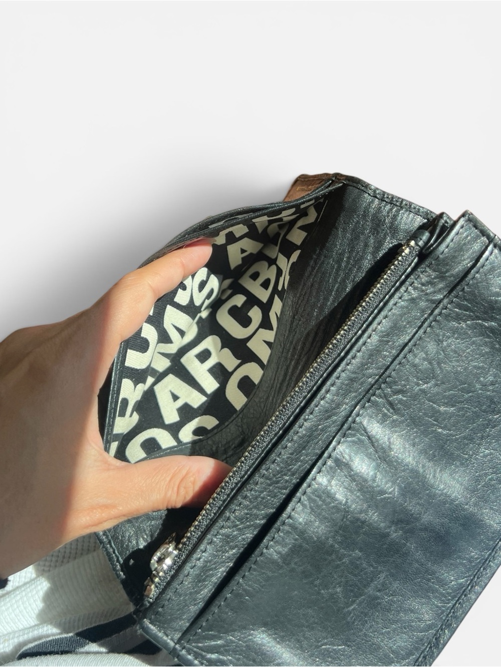 Marc Jacobs Black Leather Long wallet - Picture 7 of 11